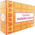 Produktbild: NAG CHAMPA von GOLOKA die Gelben BIG PACK 12x 16g RäucherSTÄBCHEN