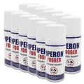 Produktbild: IPERON® 12 x 150 ml Fogger Ungeziefer-Vernebler | Sofortwirkung gegen Ungeziefer | Mit Chrysanthemum cinerariaefolium Extrakt, Geraniol & Zitroneneukalyptusöl | Effektive Bekämpfung von Schädlingen