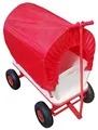Produktbild: Kinderwagen aus Holz mit Plane, Belastung 180 K