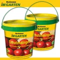 Produktbild: Beckmann 2 x 1 kg Tomatendünger Paprika Zucchini Fruchtgemüse Ernte Bio Veggie