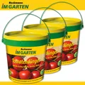 Produktbild: Beckmann 3 x 1 kg Tomatendünger Paprika Zucchini Fruchtgemüse Ernte Bio Veggie