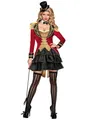 Produktbild: Maskworld Sexy Zirkusdirektorin Kostüm - Ring Mistress -Größe: XXL - Burlesque Damen Verkleidung Karneval Halloween & Motto-Party