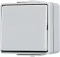 Produktbild: Jung 607W Wippschalter 10 AX 250 V, WG 600