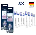Produktbild: 8X Bürstenköpfe Philips Sonicare S2 Sensitive original Germany C1 C3 W2 HX6054~