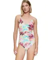 Produktbild: Triumph Summer Fleur OP 01, One Piece Swimsuit Damen, Mehrfarbig (Pink - Dark Combination), 46