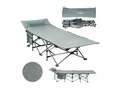 Produktbild: 24MOVE® Feldbett Campingbett bis 150 kg In-und Outdoor Camping faltbar mit Seitentasche und Kissen