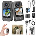 Produktbild: SJCAM C400 Pocket 4K Tiny POV Action Camera Magnetic Werable Mini Body Camera