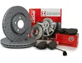 Produktbild: Kit Scheiben Beläge Sport Perforiert Zimmermann Vorne VW Golf Audi A3 288mm