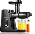 Produktbild: AMZCHEF Slow Juicer Entsafter mit 2 Geschwindigkeitsmodi mit Tragbarer Flasche
