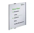 Produktbild: DURABLE Hinweisschild DURABLE 480823 INFO SIGN Türschild A3 silber 297x420mm