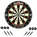 Produktbild: Winmau Dartscheibe - Dartboard Set - PRO-SFB - inklusive 2 Satz Winmau Steeldarts 297422