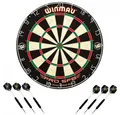 Produktbild: Winmau Dartscheibe Dartboard PRO-SFB im Set inklusive 2 Satz Steeldarts, (Spar-Set, mit Dartpfeilen), Winmau Dartboard PRO-SFB im Set inklusive 2 Satz Winmau Steeldarts