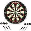 Produktbild: Dartboard Winmau Set Pro SFB + 2 Set Steeldart Winmau Darts Pfeile NEU OVP