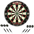 Produktbild: Winmau Dartscheibe - Dartboard Set - PRO-SFB - inklusive 2 Satz Winmau Steeldart