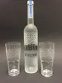 Produktbild: Belvedere Vodka Set 0,7l Flasche + 2 Belvedere Gläser 40%Vol. NEU OVP