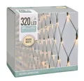 Produktbild: Spetebo LED-Lichternetz LED Lichternetz mit 320 LED warm weiß, 160-flammig, mit Netzstecker - Garten Deko Lichtervorhang