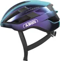 Produktbild: ABUS Rennradhelm WingBack – einfacher Roadhelm für sportliches Fahren im Alltag und in der Freizeit – für Erwachsene und Jugendliche – Violett, Größe S (51-55 cm)
