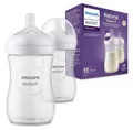 Produktbild: Philips Avent Babyflaschen Natural Response –2x Babyflaschen, 260 ml, Ab 1 Monat