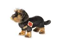 Produktbild: Teddy Hermann® Plüschfigur Teddy-HERMANN Plüsch Rauhaardackel stehend schwarz/braun 28cm