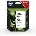 Produktbild: hp Multipack hp 304 (3JB05AE) für hp schwarz/farbig