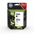 Produktbild: Original HP 3JB05AE / 304 Druckerpatronen Multipack (Schwarz,Cyan,Magenta,Gelb)