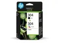 Produktbild: HP 304 Schwarz und Farbe 2er-Pack Original Druckerpatronen