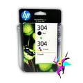 Produktbild: ORIGINAL HP 304 SCHWARZ COLOR TINTENPATRONE - 3JB05AE - DESKJET - MHD2025 - MwSt