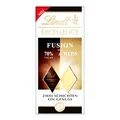 Produktbild: Lindt Excellence Fusion 70% & Weiß | 100g Schokoladentafel | Vegane Schokolade | Intensiver Kakao-Geschmack | Dunkle Schokolade