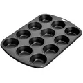 Produktbild: Kaiser Muffinform World 12er Stahl Schwarz