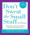 Produktbild: Kristine Carlson Don't Sweat the Small Stuff for Women (Taschenbuch)