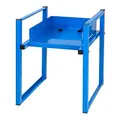 Produktbild: PROREGAL Fassregal für 30-60 Liter Fässer UNO | HxBxT 58x45,6x64cm | Lichtblau | Regal Fässer Fässerregal Standregal