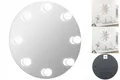 Produktbild: Wandspiegel Mit LED-Beleuchtung Rund Glas