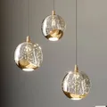 Produktbild: Lucande LED Pendelleuchte 'Hayley' (Modern) in Transparent aus Glas (3 flammig,