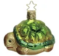 Produktbild: INGE-GLAS® Christbaumschmuck Christbaumschmuck Schildkröten Baby Glas 7 cm grün