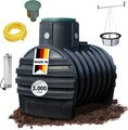Produktbild: 4rain MONO Erdtank-Paket 3000 Liter Garten-Comfort
