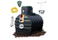 Produktbild: 4rain Druckbehälter MONO Erdtank-Paket 3000 Liter Garten-Comfort