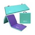 Produktbild: Eyepower 180x60 Klappbare Gymnastikmatte - 5cm dicke Turnmatte Kinder - Weichbodenmatte