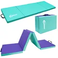 Produktbild: XL Gymnastikmatte 180x60x5cm Turnmatte Sportmatte Fitness Weichbodenmatte Mint