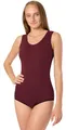 Produktbild: Merry Style Body Damen aus Baumwolle Ärmellos Bodys für Damen Bequeme Shapewear Damen Body BD901 (Weinrot, M)
