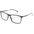 Produktbild: Boss 1642 Herren-Brille inkl. Gläser Vollrand Quadratisch Acetat-Gestell 57/16/150, schwarz