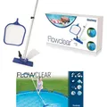 Produktbild: Bestway 58013 Pool Schwimmbecken Reinigungs Set Kescher Poolsauger Bodensauger