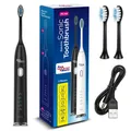 Produktbild: 5902211120513 Promedix sonic toothbrush, black color, 5 modes, timer, level indi