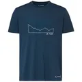 Produktbild: VAUDE T-Shirt Men's Tekoa Wool T-Shirt (1-tlg) schnelltrocknendes und funktionelles Shirt blau XXL (56)
