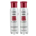 Produktbild: Goldwell Elumen 2 x 200 ml NB@4 Haarfarbe permanente farbintensive Farbe Set