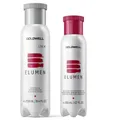 Produktbild: Goldwell Elumen Haarfarbe Warm NB@4 200ml + 250ml Elumen Lock Farbversiegelung