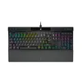 Produktbild: Corsair K70 RGB PRO Mechanische Kabelgebundene Gaming-Tastatur – Cherry MX Red Linear-Schalter, SOCD, PBT Double-Shot Tastenkappen, 8000Hz Hyper-Polling, NKRO, Turnier Schalter, QWERTZ DE – Schwarz