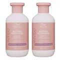 Produktbild: Wella Invigo Blonde Recharge 2 x 300 ml Haarshampoo Silbershampoo Set