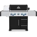 Produktbild: Gasgrill Imperial 590 IR schwarz/edelstahl, mit Infrarot-Seitenbrenner und Heckbrenner