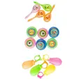 Produktbild: Idena Spielesammlung Partyspaß Set mit 14 Artikeln, (4x Rasseln, 6x Jojos, 4x Wasserspritzen) Mitgebsel