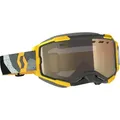 Produktbild: Scott Fury Light Sensitive Camo Grau/Gelbe Ski Brille, schwarz-grau-gelb für Männer